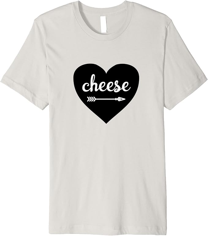 I Love Cheese TShirt Funny Cheese Lovers Gift Clothing