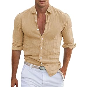 Mens Lightweight Jackets Mens Linen Shirt Jacket Shacket Casual Cotton Casual Lightweight Jacket 2026