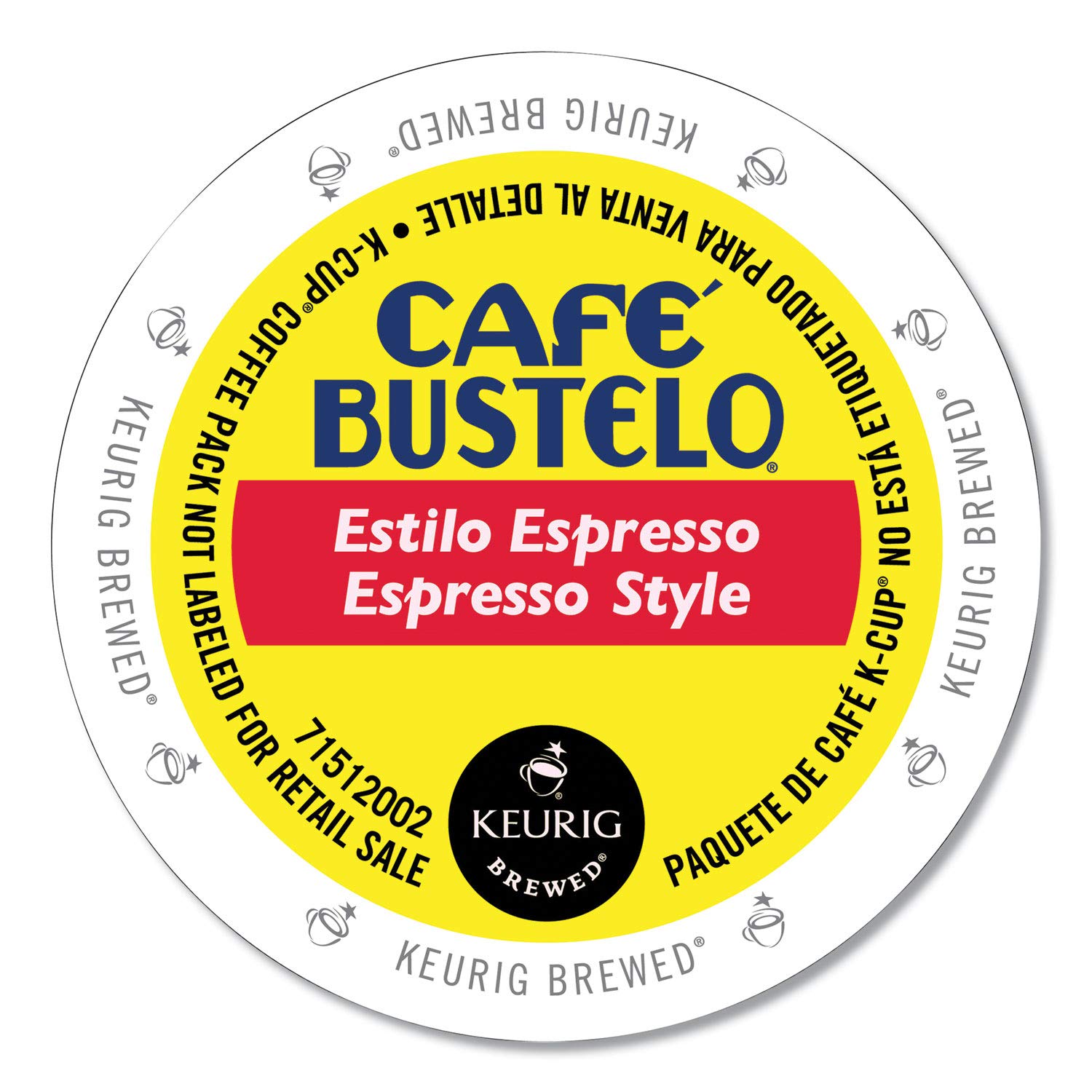 Cafe Bustelo K-cup Packs, Espresso Style, 24 Count