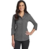 4-Sleeve Non-Iron Button-Down Shirt 