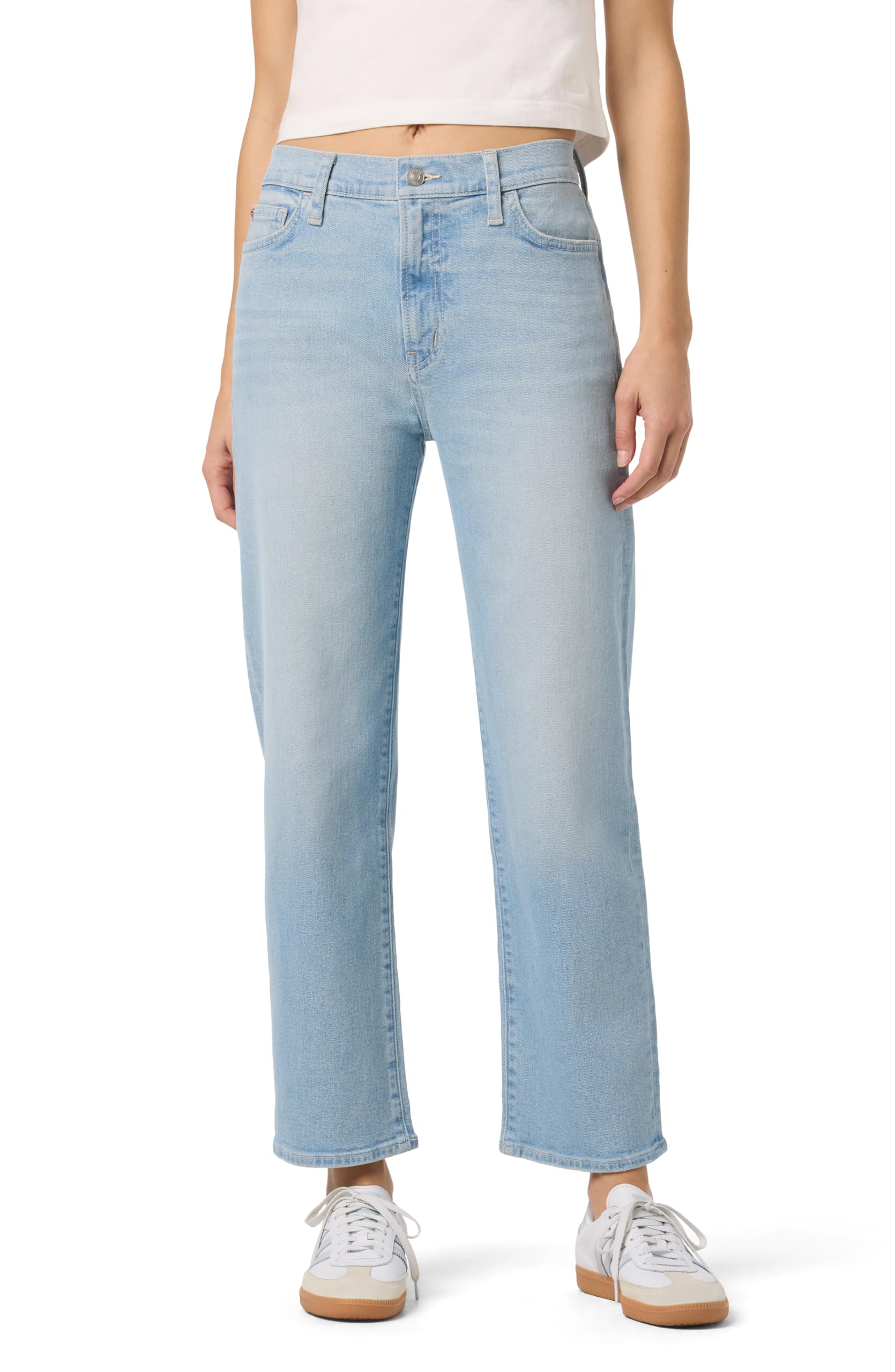 Hudson Women’s Noa High Rise Straight Leg Ankle Jean, Cerdanya, 34