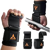 Weight Lifting Hooks (Pair), Heavy Duty Lifting Wrist Straps with 9cm Width Neoprene Padded, Hand Grip Support for Deadlift, 