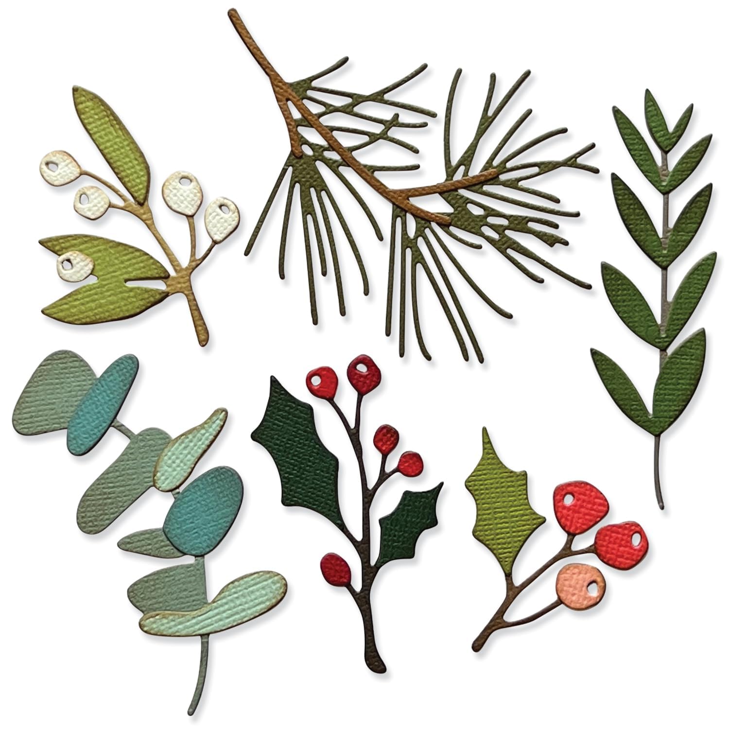 Thinlits Die Set 6PK Festive Gatherings by Tim Holtz