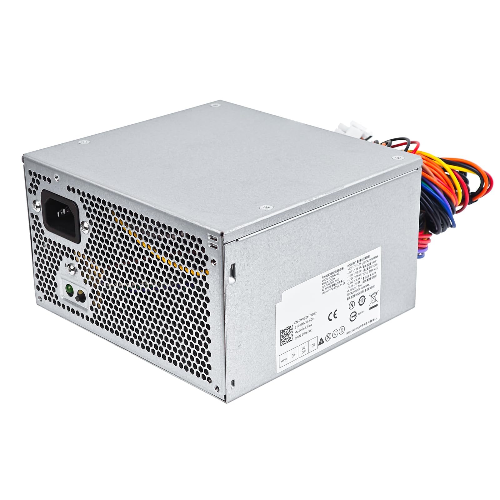 Photo 1 of Upgraded HU460AM-01 WC1T4 D460AM-03 460W Power Supply HU460AD-01 D460AM-01 WY7XX PSU Compatible with Dell XPS 8930 8920 8910 8900 8700 8300 Alien-Ware Aurora R5 DPS-460DB-15 AC460AD-00 AC460AM-01 PSU