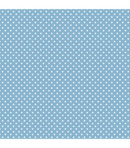 Tela De Polialgodón Con Estampado De Puntos De Punto De Guisante