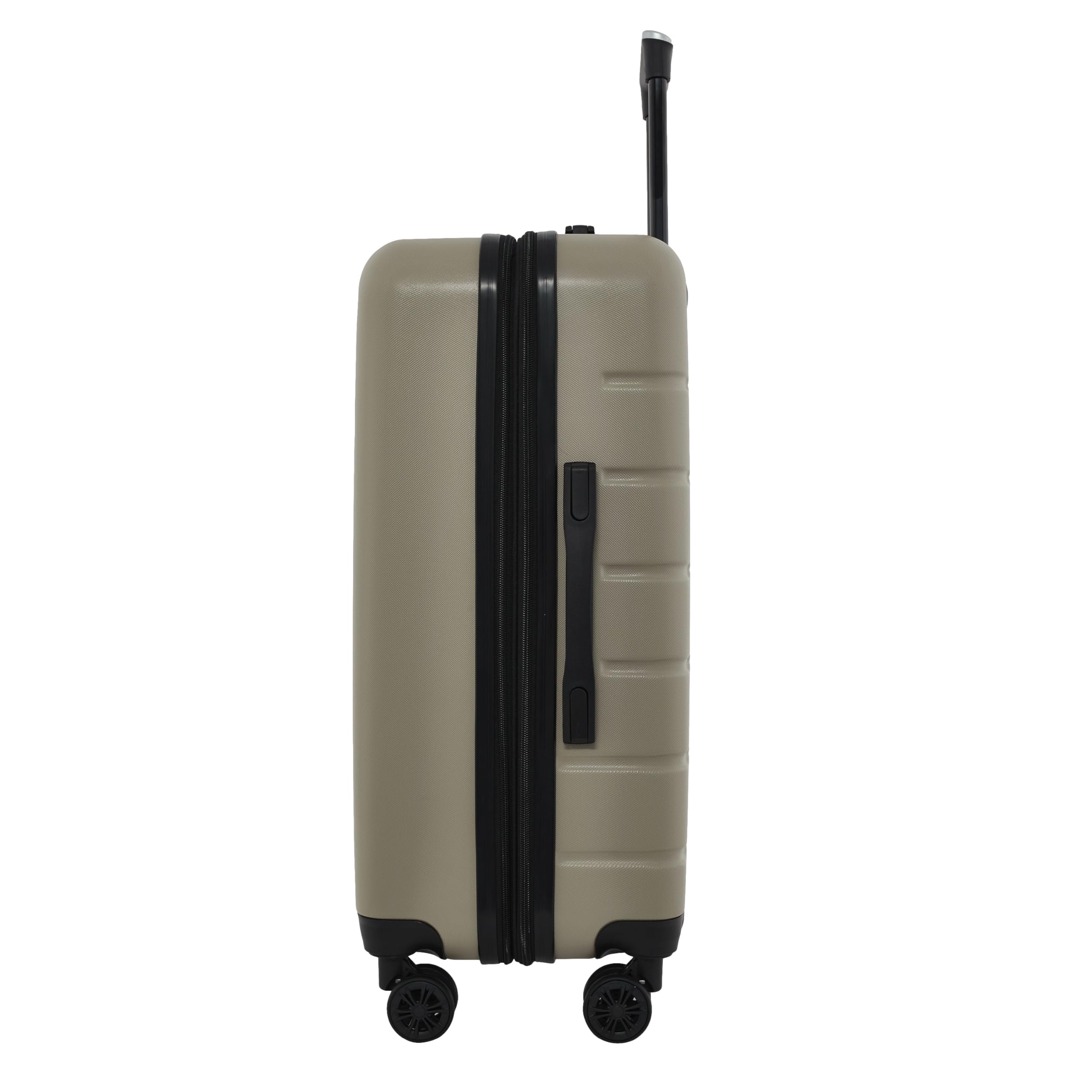Wrangler Maverick 3 Piece Luggage Set, Silver Sage