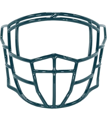 Zuti Ballhawk EG 808 Facemask for Riddell SpeedFlex Football Helmet, Stainless Steel, Multiple Colors Available + US Flag Helmet Decal