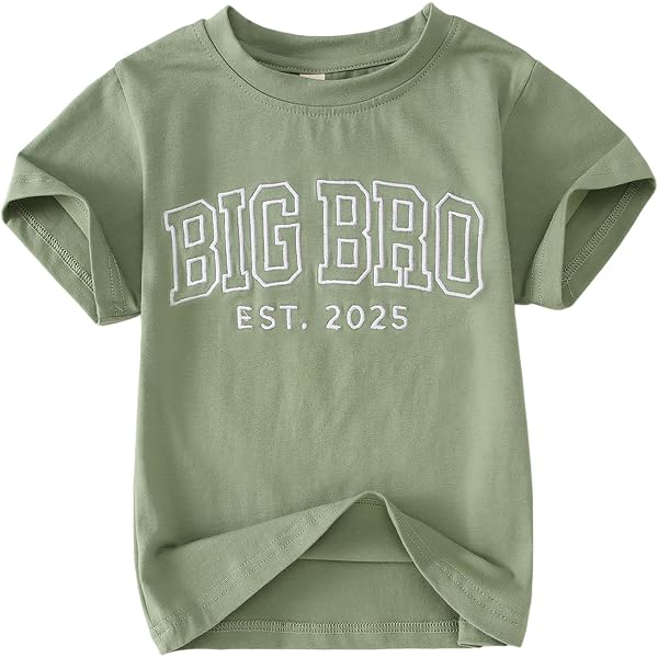 T-shirt 'Only Child Promu Big Brother 2026' - Coupe Classique Léger - 7