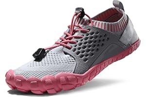 NORTIV 8 Women's Water Shoes Barefoot Quick-Dry Beach Swim Sports Pool Non-Slip Breathable Aqua Shoes Kayaking Surfing Trekla