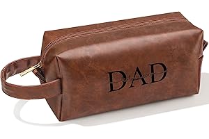 SHECARE Father's Day Gifts Dad Gifts Father's Day Gifts from Wife Daughter Son Father's Day Gifts for Dad Husband New Dad Step Dad Fathers Day Dad Gifts for Dad Men Toiletry Travel Bag for Dad Gifts