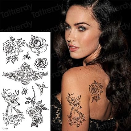 Tzxdbh 3pcs Tatouage Et Autocollant Art Corporel Lamineurs