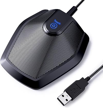 TONOR Conference USB Microphone Omnidirectional Condenser G11 190 cm Cable