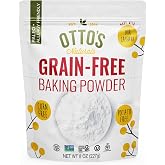 Otto's Naturals Grain-Free Baking Powder, 8 oz. | Top 9 Allergen-Friendly, Bake Muffins, Pancakes, Cakes, Cookies, and More, Gluten Free, Corn Free, No Nightshades, Non-GMO