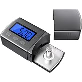 DIGITNOW Digital Turntable Stylus Force Scale Gauge 0.01g/5.00g,Tracking Force Pressure Scale for Tonearm Phono Cartridge, Blue LCD Backlight