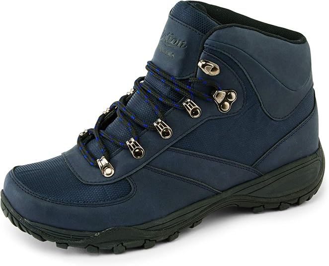 Cotton Traders Mens Womens Lightweight Walking Boots Classic Navy