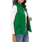 Xeoxarel Women's Fleece Vest with 6 Pockets (XS-2XL)