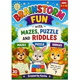 Brainstorm fun: With maze puzzle and riddles