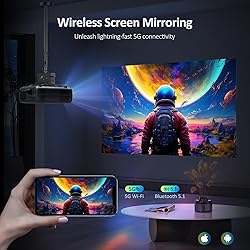 NexiGo PJ40 (Gen 3) Projector with WiFi and