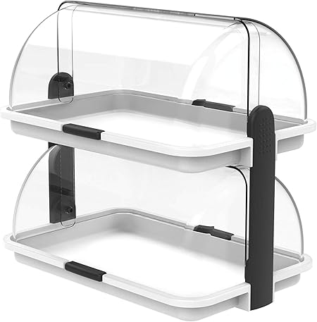 Biesse L 170/01 Caja para Queso y Pan, plástico, Blanco: Amazon.es: Hogar