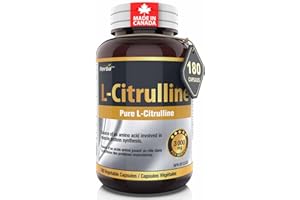Herba L-Citrulline Capsules 750mg – 180 Vegetable Capsules | 3,000mg Per Serving | Pure L Citrulline Nitric Oxide Supplement 