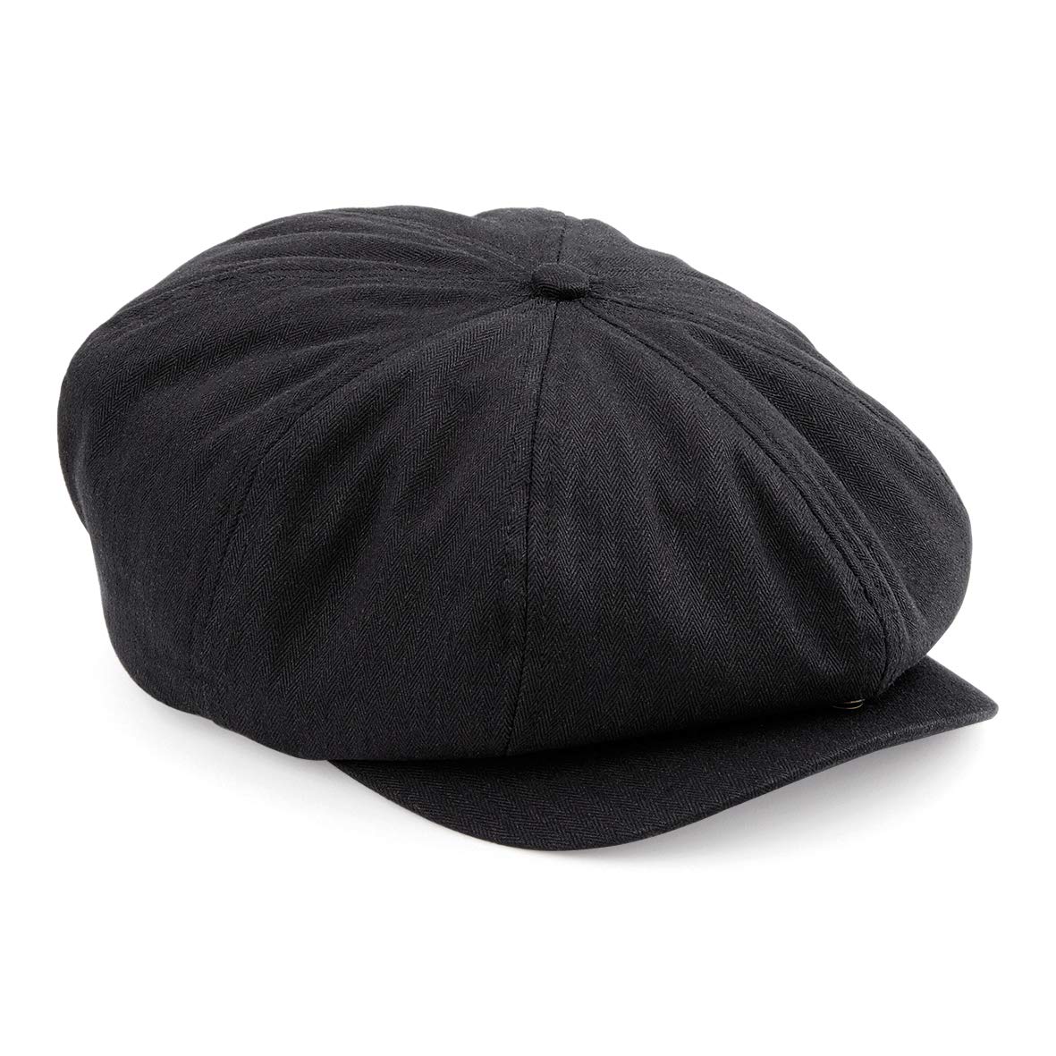 black cloth cap