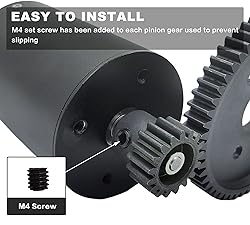 HOPLEX 32P 5mm Hardened Metal Pinion Motor Gear Set