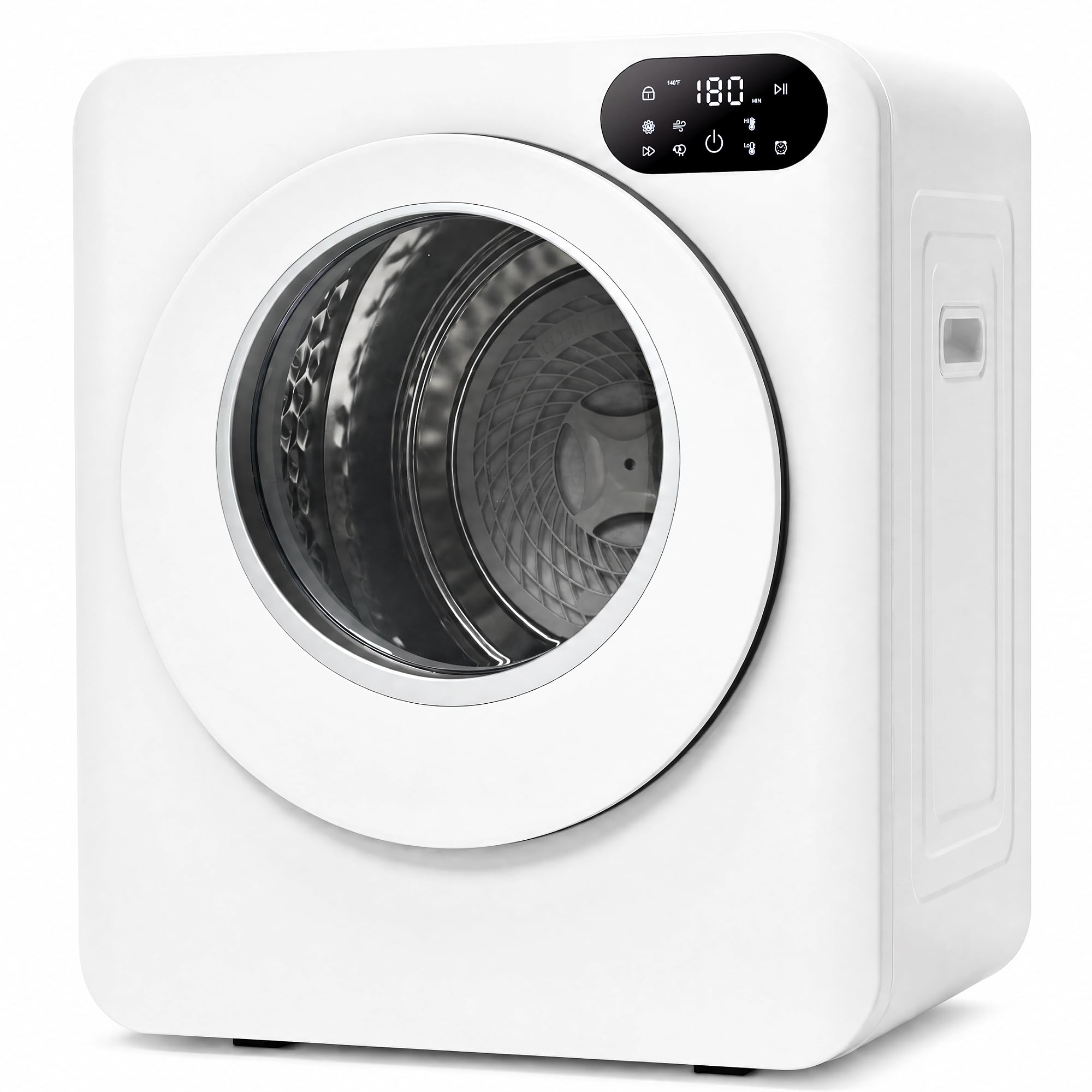 Temprium 1.5 Cu. Ft. Protable Clothes Dryers with LED Control | Small Electric Dryer Machine for Laundry, 850W Dryer Machine