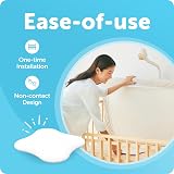 Cubo Ai Sleep Safety Bundle HD Night Vision Monitor Sleep Sensor Pad 1080p view 3