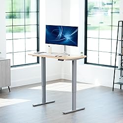 VIVO Electric 43 x 24 in Standing Desk, Memory