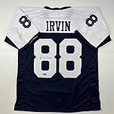 Facsimile Autographed Michael Irvin Dallas Thanksgiving Day Reprint Laser Auto Football Jersey Size Men's XL