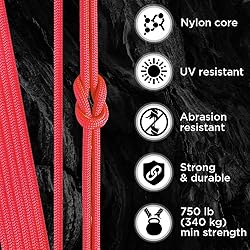 TECEUM Paracord Type IV 750 lb Soffit Orange
