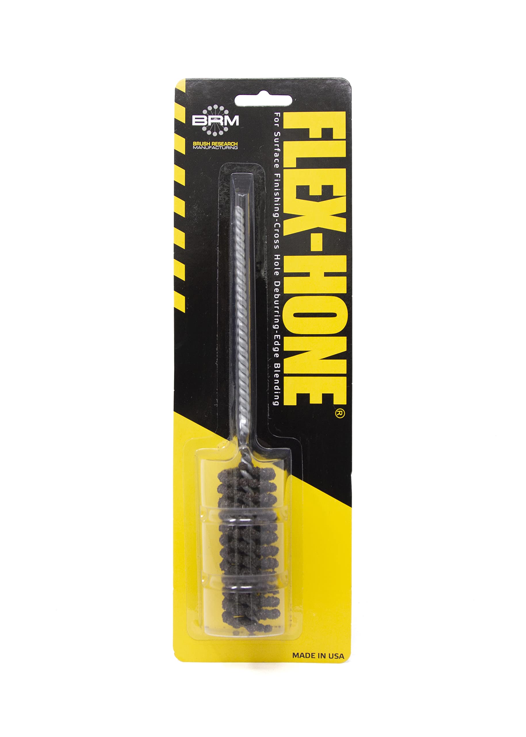 Brush Research BC20M40AO Flex-Hone®, 0.787″ (20mm) Diameter, 40 Grit, Aluminum Oxide, for Aluminum, Brass, Bronze and Softer Non-Ferrous Materials