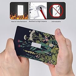 Garden Flowers Light Switch Cover Decorative Single