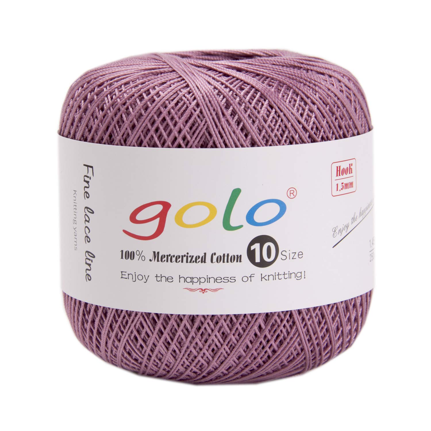 golo Crochet Thread Size 10 Yarn for Hand Knitting Crochet Yarn (Bronze-165) — image 1