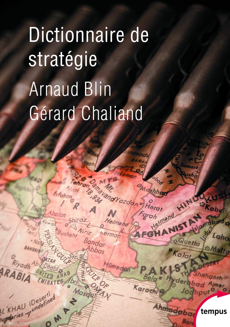 Amazon Fr Dictionnaire De Strategie Chaliand Gerard Blin Arnaud Livres