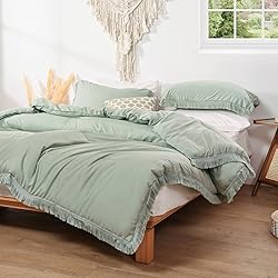 Smoofy Sage Green Comforter Set Twin Size 2Pcs