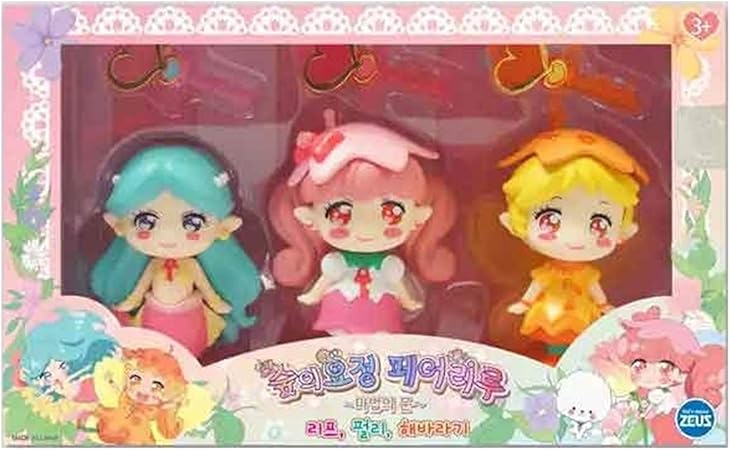 Amazon リルリルフェアリル 魔法の扉 あこや りっぷ ひまわり フィギュアセット 並行輸入品 人形 ドール おもちゃ