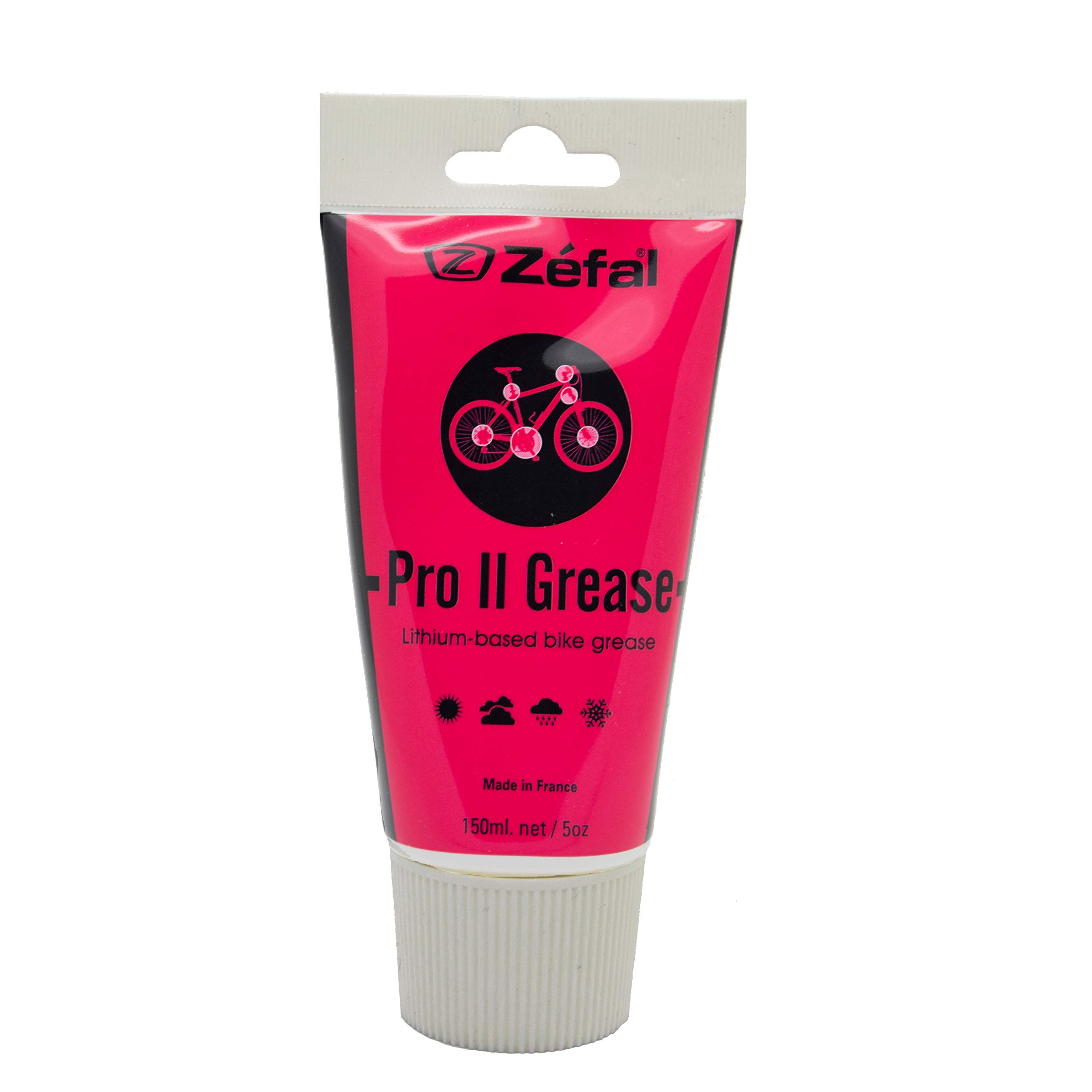 Zefal 9605 Pro 2 Lithium Bicycle Grease, 150ml,Black