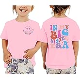 Zylkor Toddler Big Sister Shirts in My Big Sister Era Girl Graphic T-Shirt Casual Toddler Infant Girls Outfits
