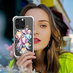 Ecute Elephants Case for iPhone 15 Pro with