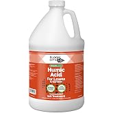 Bloom City Humic Acid- Liquid Soil Conditioner for Plants and Lawns, Gallon | Loosens Hard Packed Clay, Helps Roots Absorb Fertilizer, Fast-Acting Liquid, For Lawns &amp; Gardens, Feeds Beneficial Microbes