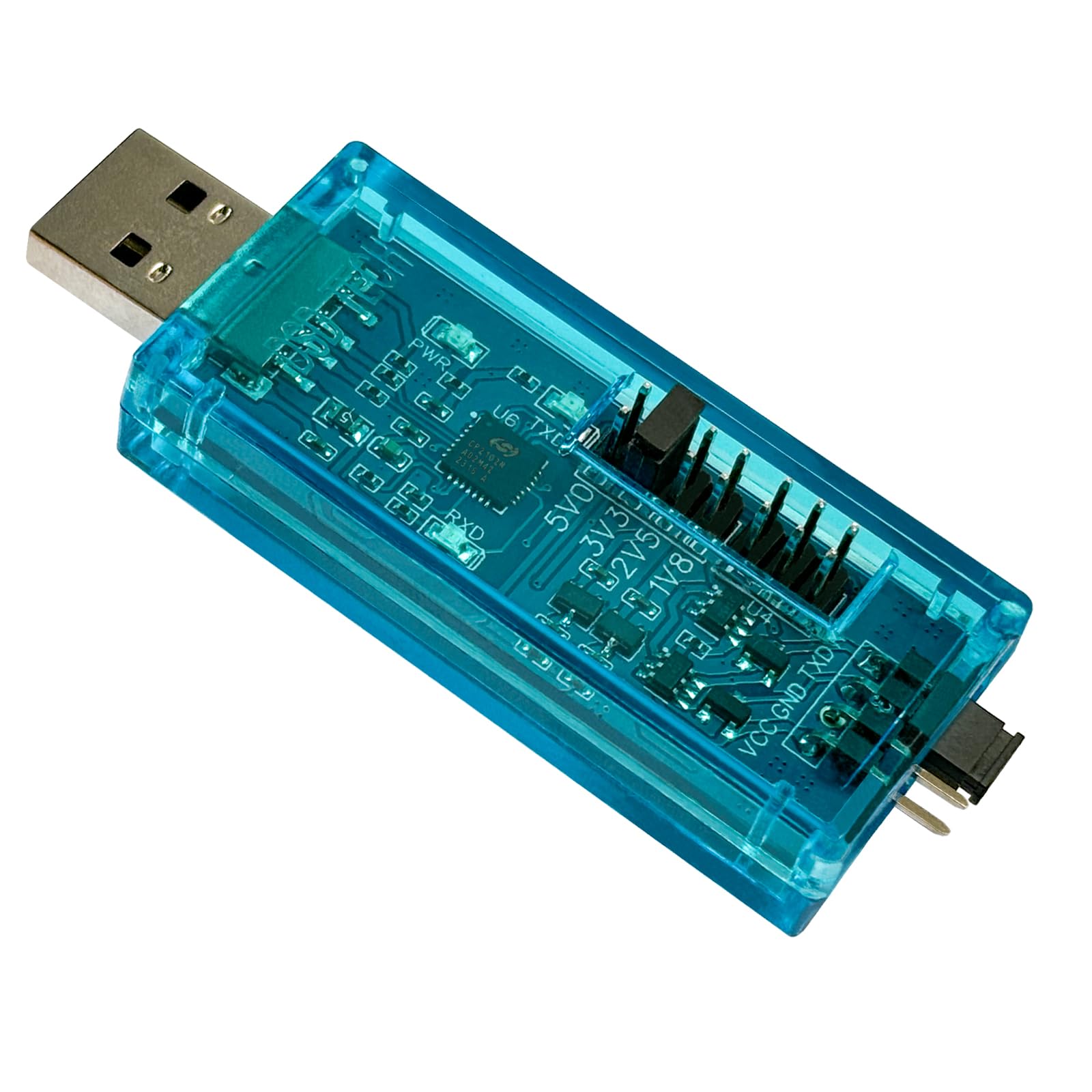 DSD TECH SH-U09A1 USB to TTL Adapter Support 1.8V 2.5V 3.3V 5V logic level