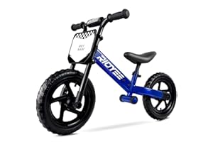 RIDYEE Kids Balance Bike 2 Year Old, Toddler Balance Bikes for 2 to 5 Year with Adjustable Shock-Absorbing Seat, Balance Bike 3 Year Old, DIY Stickers, Handlebar Pad, Limited Steering