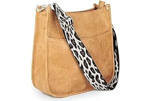 Viva Terry Vegan Leather Crossbody Fashion Shoulder Bag Purse with Adjustable Strap