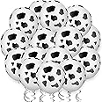 30PCS Cow Balloons Funny Cow Print Balloons For Children's Party Western Cowboy Theme for Kids Birthday Party Favor Supplies Decorations