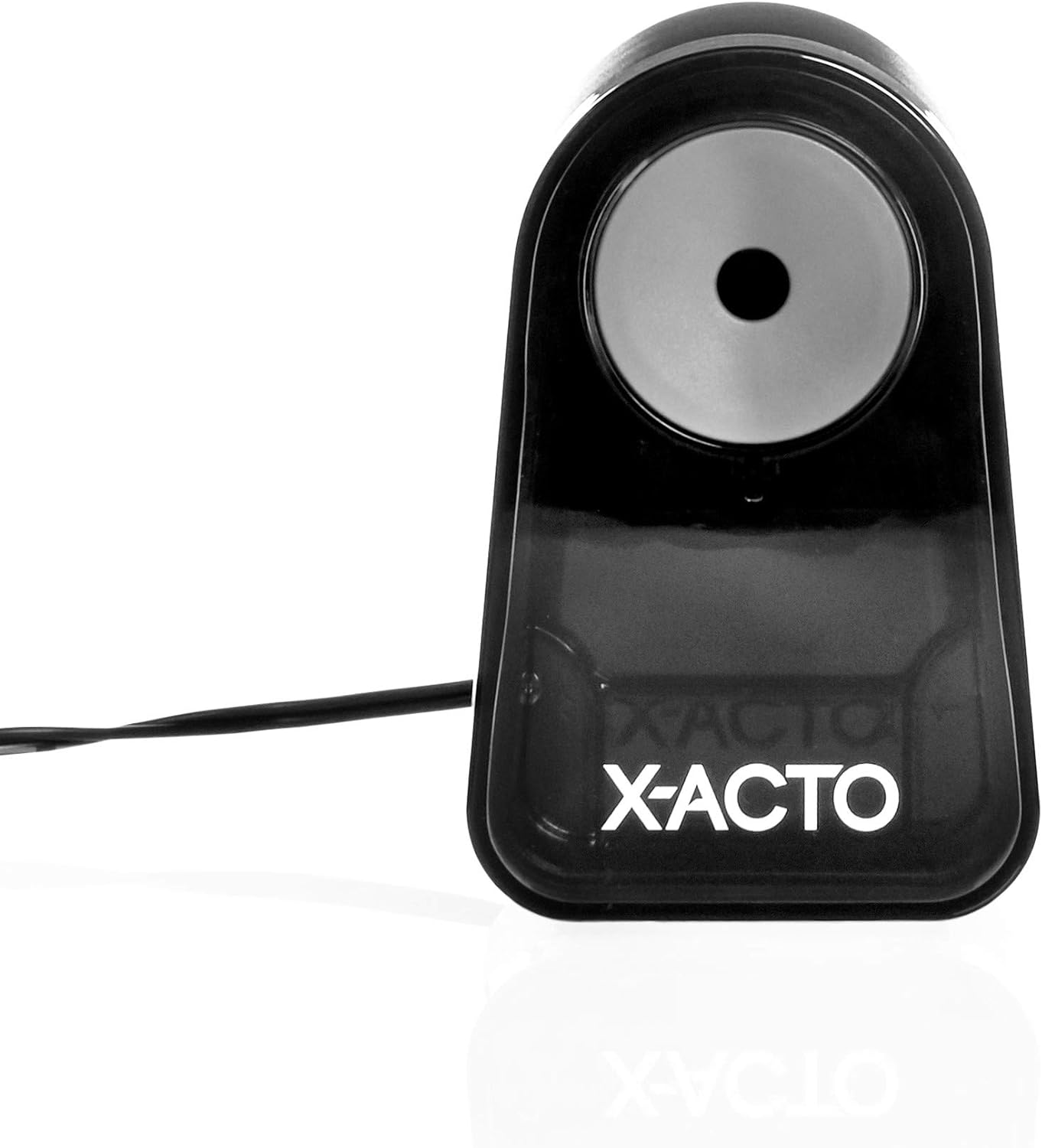 X-ACTO Pencil Sharpener | Mighty Mite Electric Pencil Sharpener, With Pencil Saver, SafeStart Motor, Black, 1 Count : Office Products