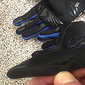 FDX Cycling Gloves Windproof Gel Padded Touchscreen Compatible Full Finger Gloves: Amazon.co.uk 