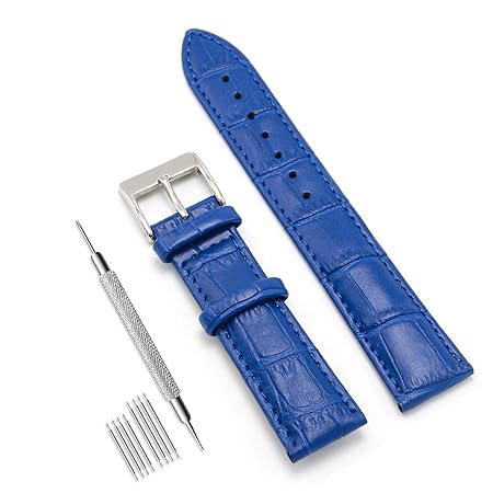 CIVO Uhrenarmband Echtes Leder Uhrband Watch Strap Top Kalbsleder 16mm 18mm 20mm 22mm 24mm Uhr Armband Watch Band für Herren 