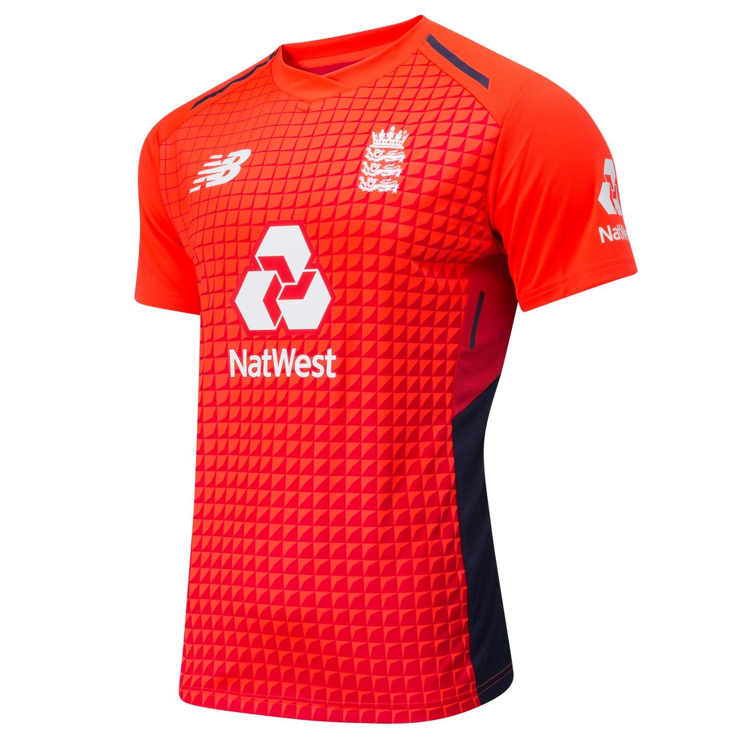 New Balance Men's ECB Replica T20 Short Sleeve T-Shirt