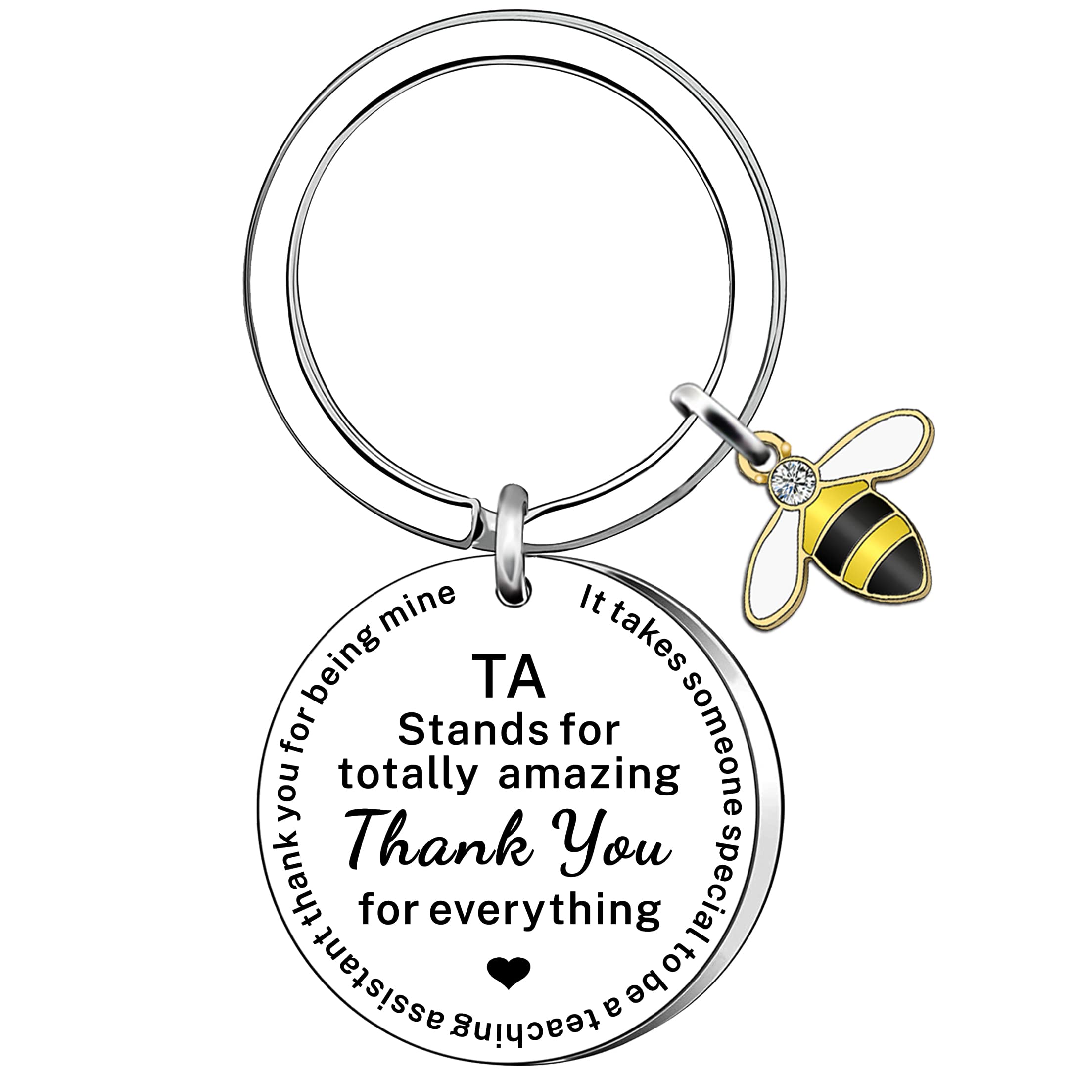 AMZQ Teaching Assistant Gifts Thank You Teaching Assistant Appreciation Gifts for Women Men